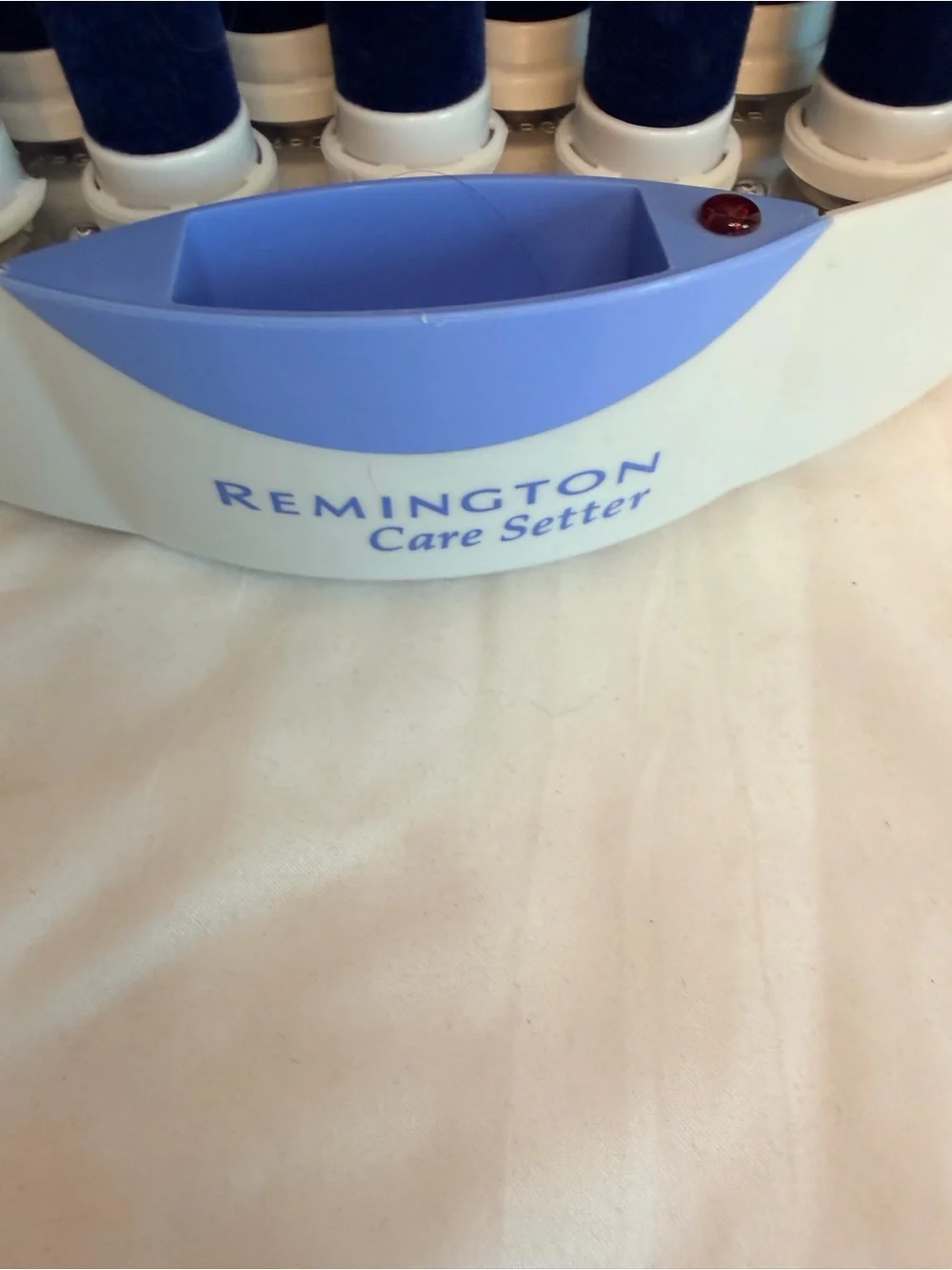 Remington Care Setter Hot Rollers Velvet Flocked Wax Core KF-20N W/ 20 Clips